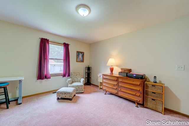 19151 Pine Grove Ct, Spring Lake, MI 49456 - living area featuring carpet floors and baseboards