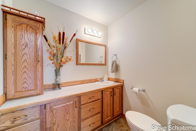 19151 Pine Grove Ct, Spring Lake, MI 49456 - half bath with toilet and vanity