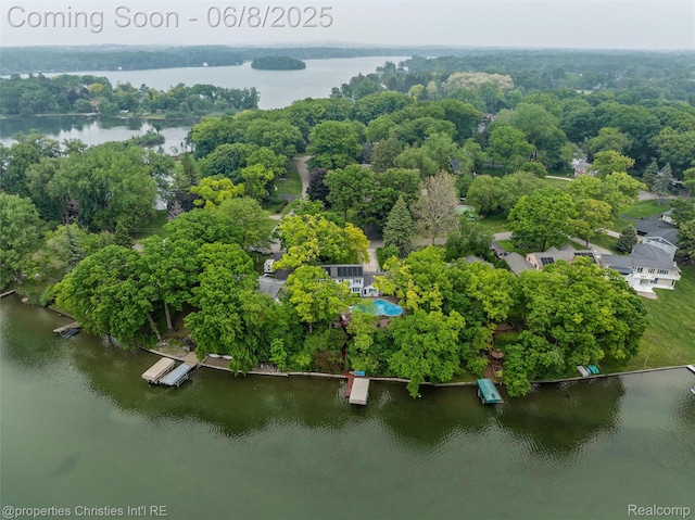 3379 Wormer Dr, Waterford, MI 48329 - aerial view of a nearby body of water