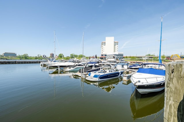 917 Harbor Dr E, Saint Joseph, MI 49085 - dock area featuring a water view