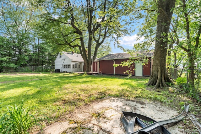 23808 Beierman Ave, Warren, MI 48091 - view of yard featuring an outbuilding