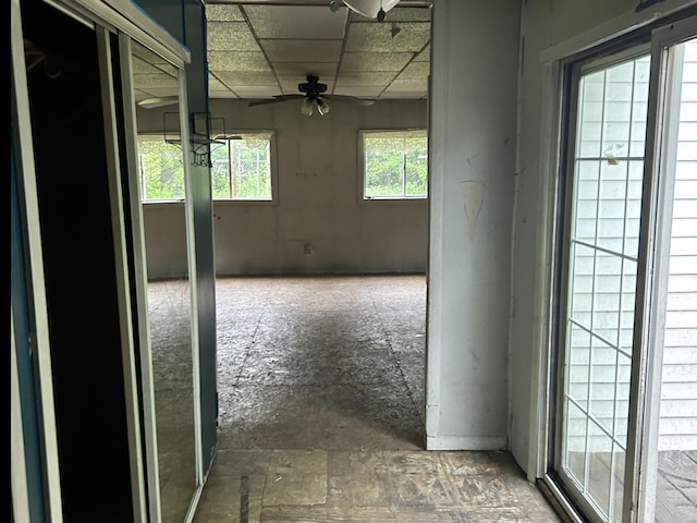11312 Fitzgerald Ave, Grant, MI 49327 - spare room featuring ceiling fan