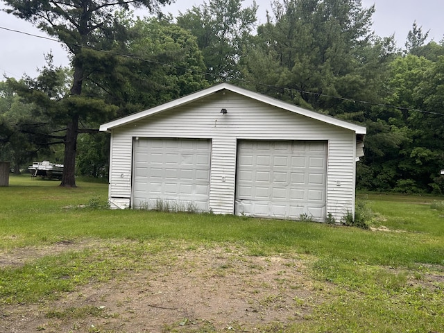 11312 Fitzgerald Ave, Grant, MI 49327 - view of detached garage