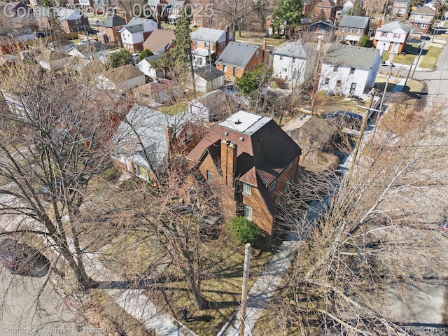 15915 Vaughan St, Detroit, MI 48223 - aerial view of property's location with nearby suburban area