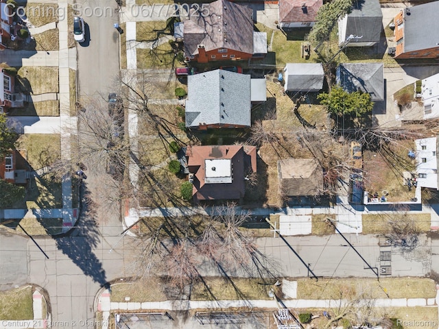 15915 Vaughan St, Detroit, MI 48223 - aerial overview of property's location with nearby suburban area