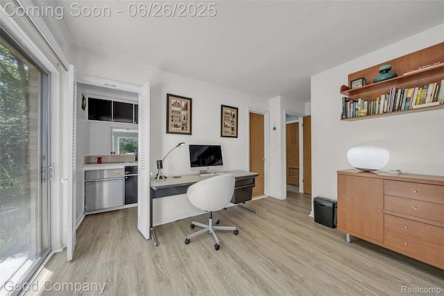 30239 Hickory Ln, Franklin, MI 48025 - office space with light wood-type flooring