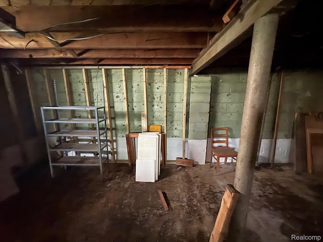 1512 E Evelyn Ave, Hazel Park, MI 48030 - view of basement