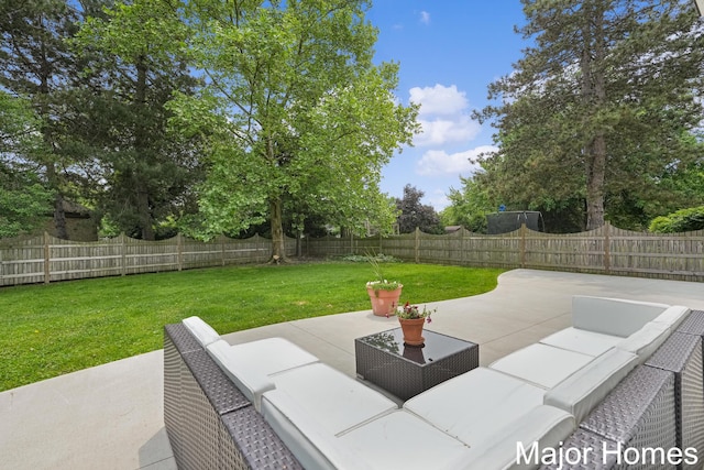 7125 Brooklyn Ave SE, Grand Rapids, MI 49508 - view of patio / terrace with outdoor lounge area