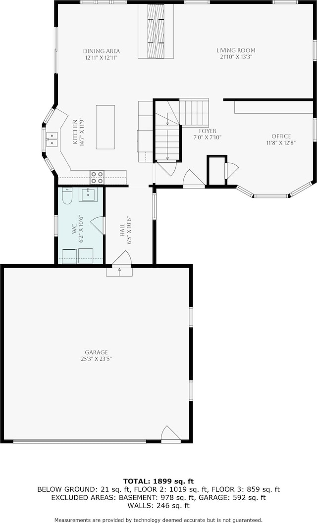 7125 Brooklyn Ave SE, Grand Rapids, MI 49508 - home floor plan