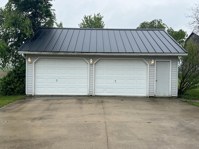 855 E Hansen Rd, Scottville, MI 49454 - view of detached garage