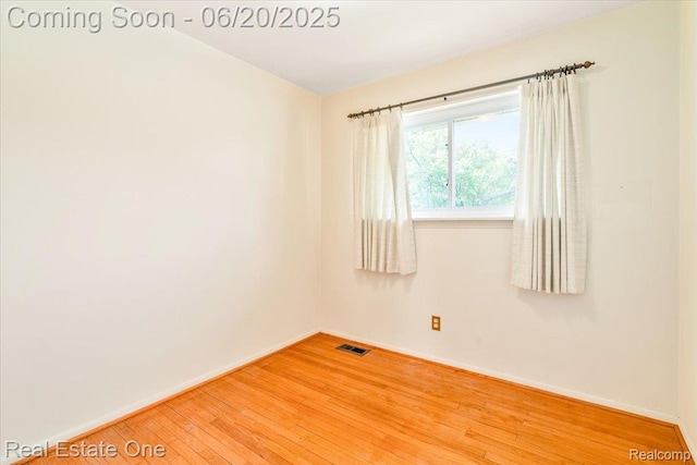 32622 Parkwood St, Westland, MI 48186 - spare room featuring baseboards and light wood-style flooring
