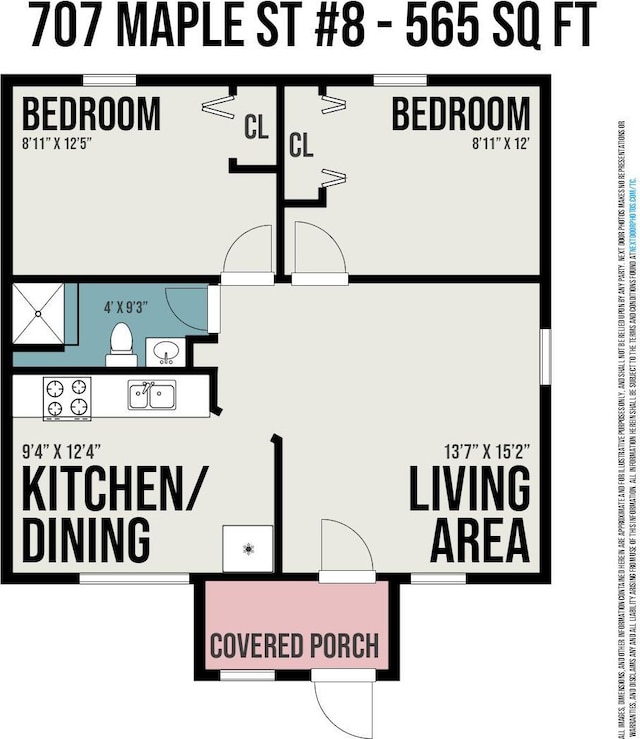 707 Maple St, Big Rapids, MI 49307 - floor plan / room layout