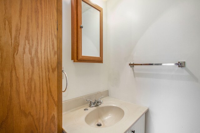 707 Maple St, Big Rapids, MI 49307 - bathroom featuring vanity
