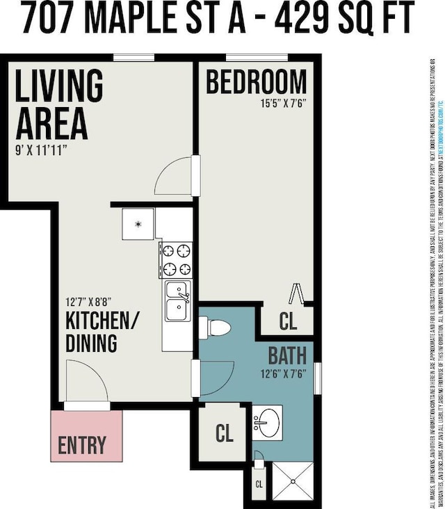707 Maple St, Big Rapids, MI 49307 - home floor plan