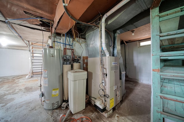 311 Rosehill Rd, Jackson, MI 49202 - utilities with water heater and heating unit