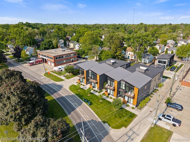 1711 Livernois St Unit 7, Ferndale, MI 48220 - aerial perspective of suburban area