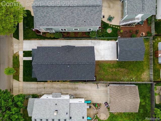 1285 Ruffner Ave, Birmingham, MI 48009 - drone / aerial view
