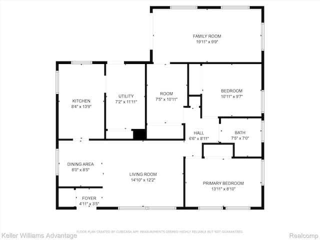 26315 Lehner St, Roseville, MI 48066 - room layout