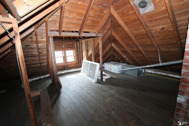 624 Waterloo Ave, Monroe, MI 48161 - view of unfinished attic