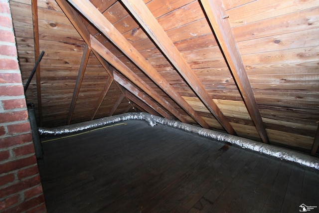 624 Waterloo Ave, Monroe, MI 48161 - view of unfinished attic
