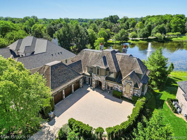 2921 Turtle Pond Ct, Bloomfield Hills, MI 48302 - view of subject property featuring a large body of water