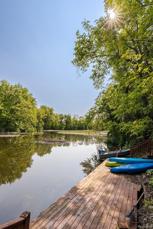 2475 S Ortonville Rd S, Ortonville, MI 48462 - dock with a water view