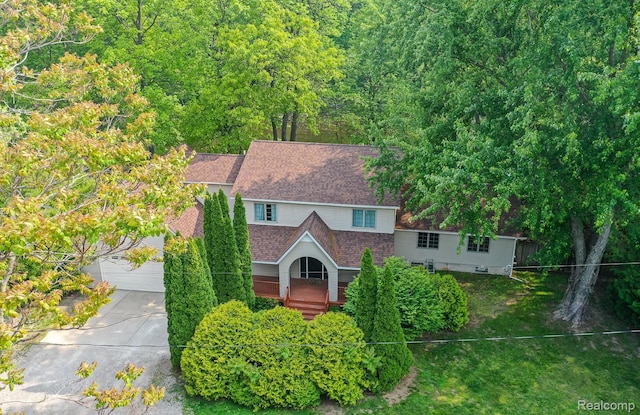 2475 S Ortonville Rd S, Ortonville, MI 48462 - view from above of property