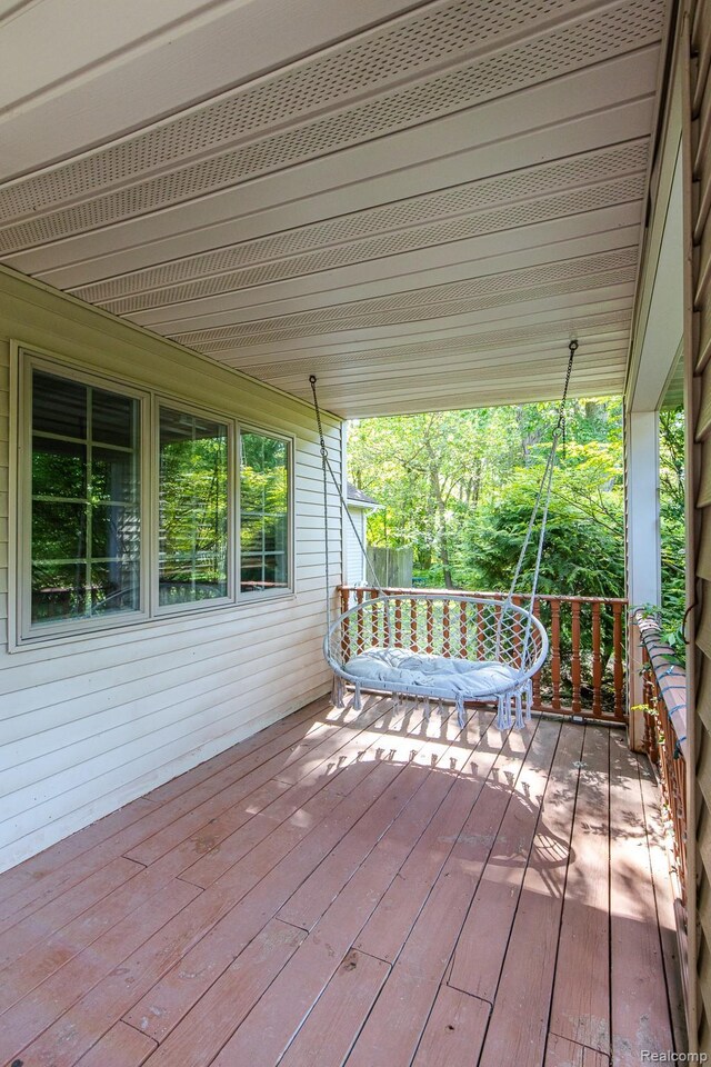 2475 S Ortonville Rd S, Ortonville, MI 48462 - view of deck