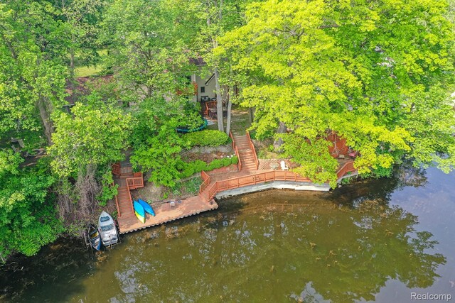 2475 S Ortonville Rd S, Ortonville, MI 48462 - view of subject property with a large body of water