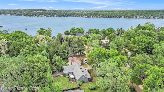 2400 Rolandale, West Bloomfield, MI 48324 - drone / aerial view of a nearby body of water