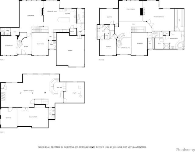 2401 Spyglass Dr, Oakland, MI 48363 - view of home floor plan