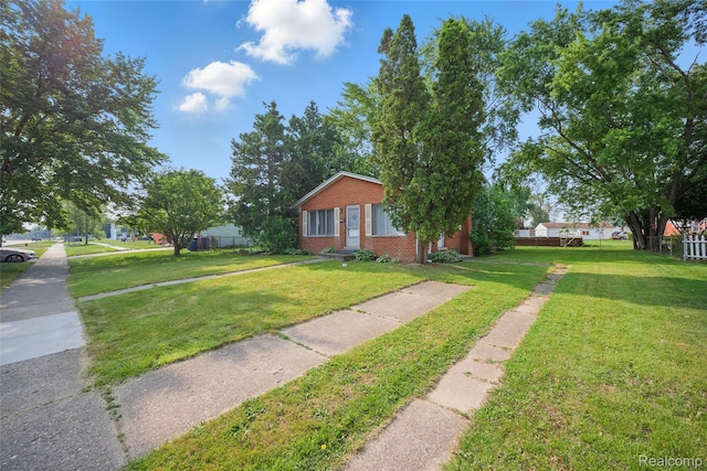 13332 Masonic Blvd, Warren, MI 48088 - view of side of property featuring brick siding and a lawn