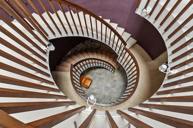 2755 N 9th St, Kalamazoo, MI 49009 - stairs featuring a towering ceiling