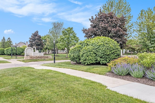 1599 Weatherstone Dr Unit 245, Ann Arbor, MI 48108 - view of community with a yard