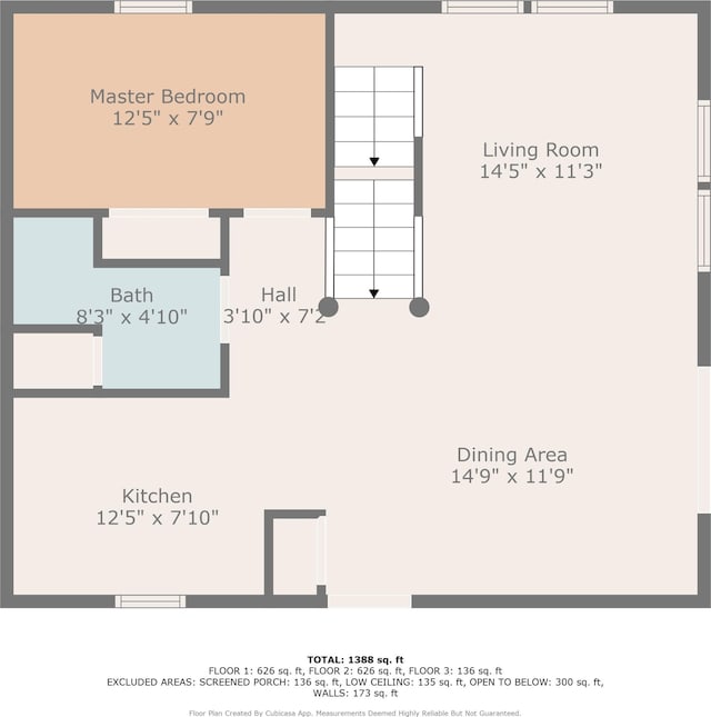 4553 S Paradise Rd, Merritt, MI 49667 - floor plan / room layout