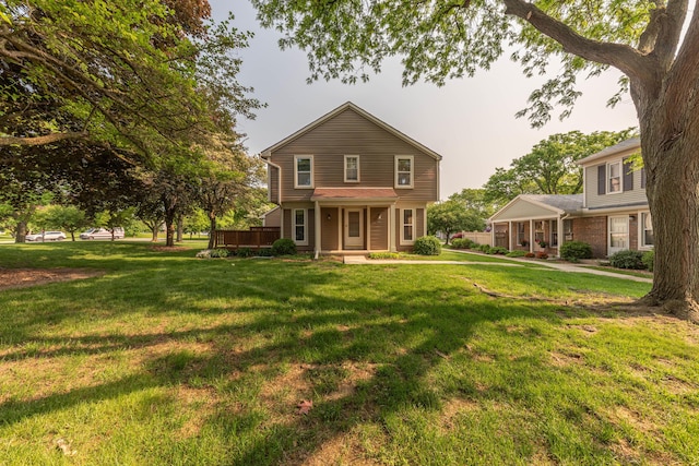 2705 Winthrop Ct, Ann Arbor, MI 48104 - view of front of house with a front lawn