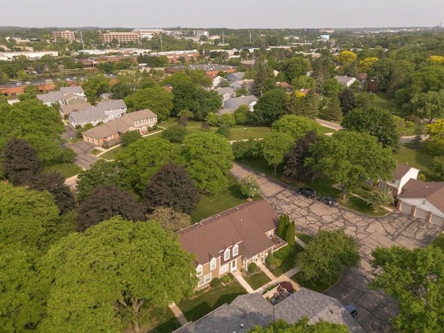 2705 Winthrop Ct, Ann Arbor, MI 48104 - aerial overview of property's location with nearby suburban area