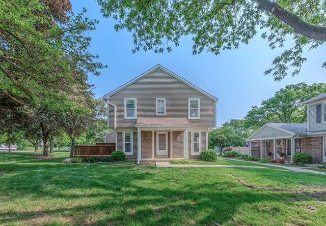 2705 Winthrop Ct, Ann Arbor, MI 48104 - traditional home featuring a front lawn