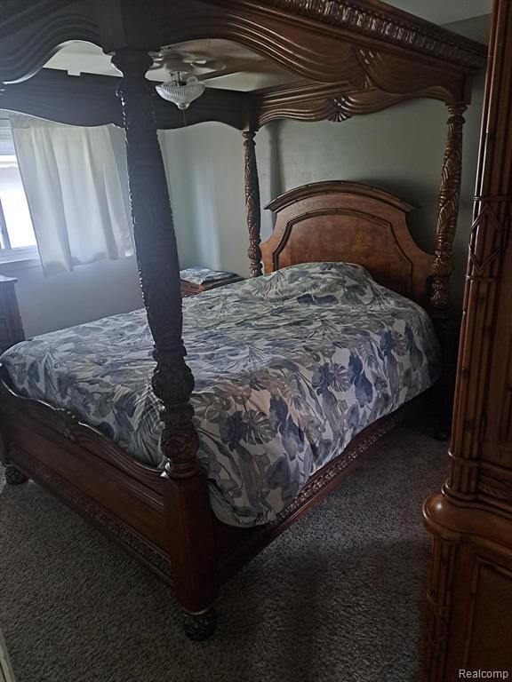 4510 Croissant St, Allen Park, MI 48125 - view of carpeted bedroom
