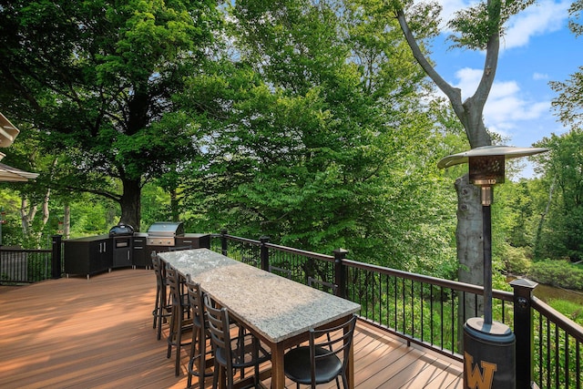 565 Hawksnest Dr, South Haven, MI 49090 - view of wooden terrace