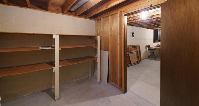 4143 Browning Dr, Saint Joseph, MI 49085 - view of unfinished basement