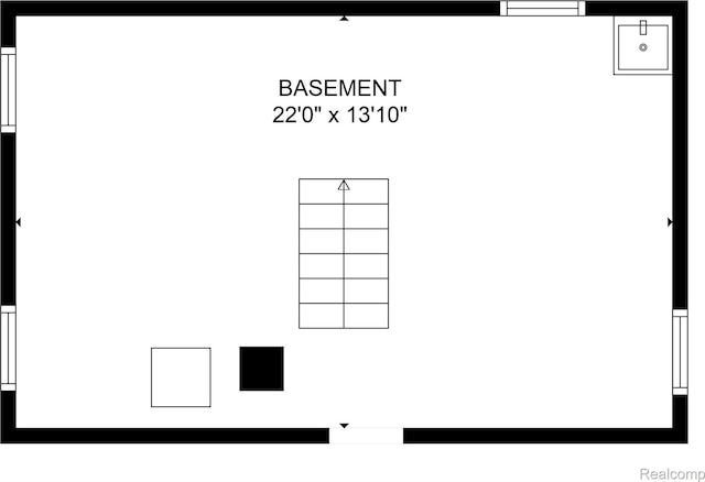 8857 Charlevoix St, Detroit, MI 48214 - floor plan / room layout