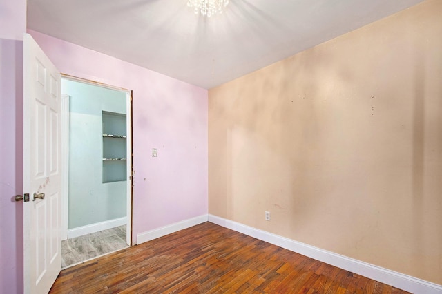 15765 Mason St, Union, MI 49130 - unfurnished room featuring wood finished floors and baseboards