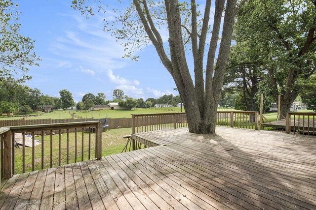 15765 Mason St, Union, MI 49130 - view of wooden deck
