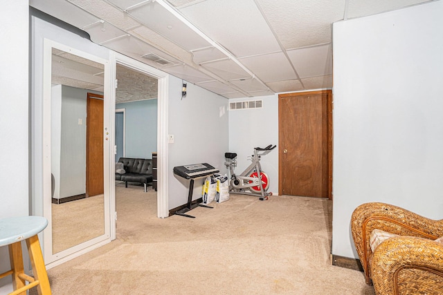 81 Dunton Ave, Holland, MI 49424 - rec room featuring carpet flooring