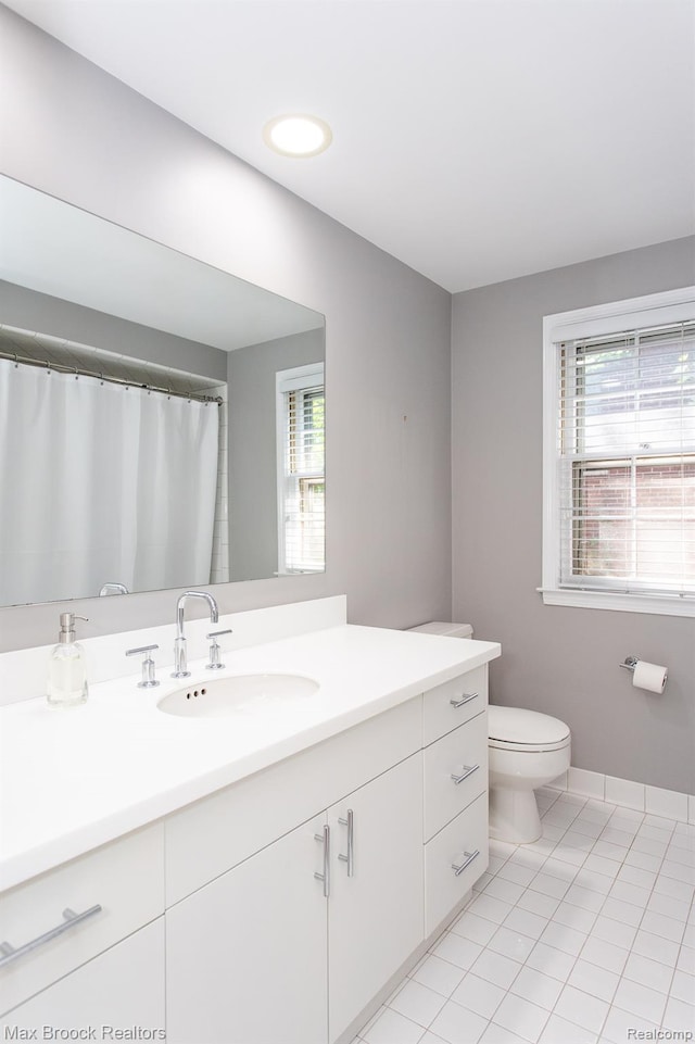 8019 Concord Rd, Huntington Woods, MI 48070 - bathroom featuring vanity and tile patterned floors