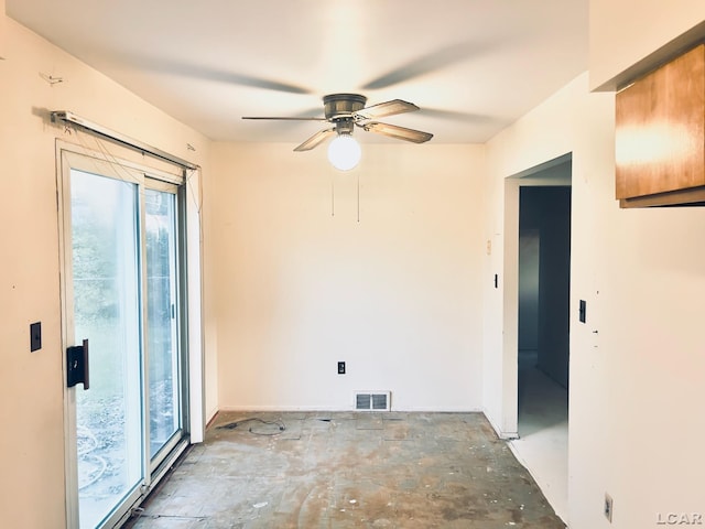 315 S Hanlon St, Westland, MI 48186 - unfurnished room with a ceiling fan
