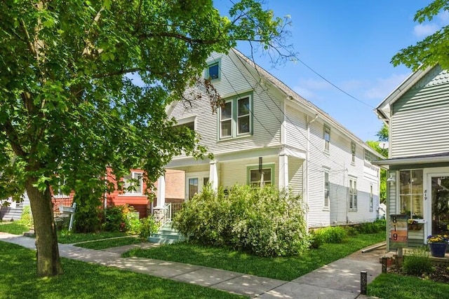817 Harrison Ave, Saint Joseph, MI 49085 - view of front of home with covered porch