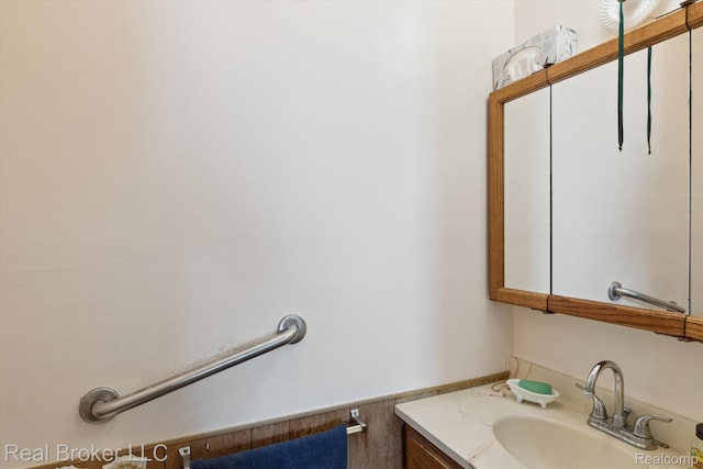 5740 M 66, East Leroy, MI 49051 - bathroom with vanity