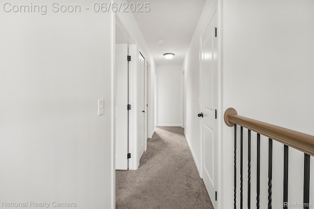 11801 Hines Place Dr, Livonia, MI 48150 - hall featuring carpet floors and baseboards